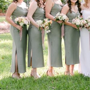 BHLDN Satin Cali Dress